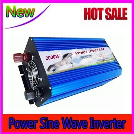 Pure Sinus Inverter 2000w 12 volt 24 volt 48 volt home inverter 2000w pure sine wave inverter peak 4000W