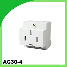 AC30-4 3 P+ N mult-функциональный модульный разъем 25A электрическая розетка динамометрическая розетка