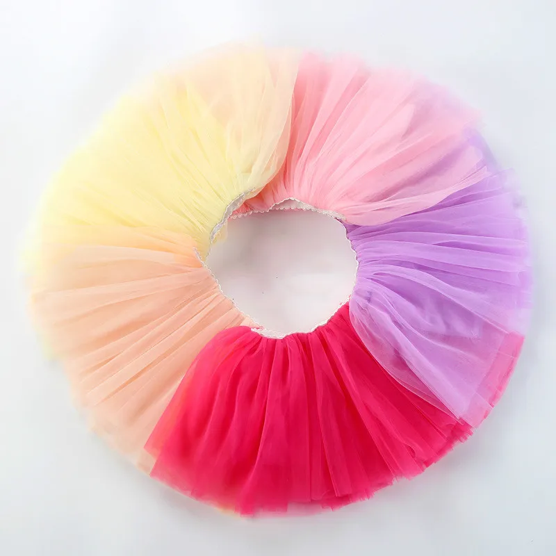 

Baby Girl Skirt Princess Soild Colors Tutu Skirts Pettiskirt for Kids Lace Mini Tulle Skirt Children Clothing Birthday Gift 2-7Y