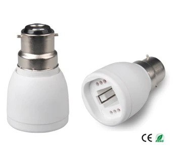 

B22 to G24 Light Socket adapter, B22 to g24 lamp holder converter, CE Rohs,Install G24, Gx24 2P 4P to B22 Socket