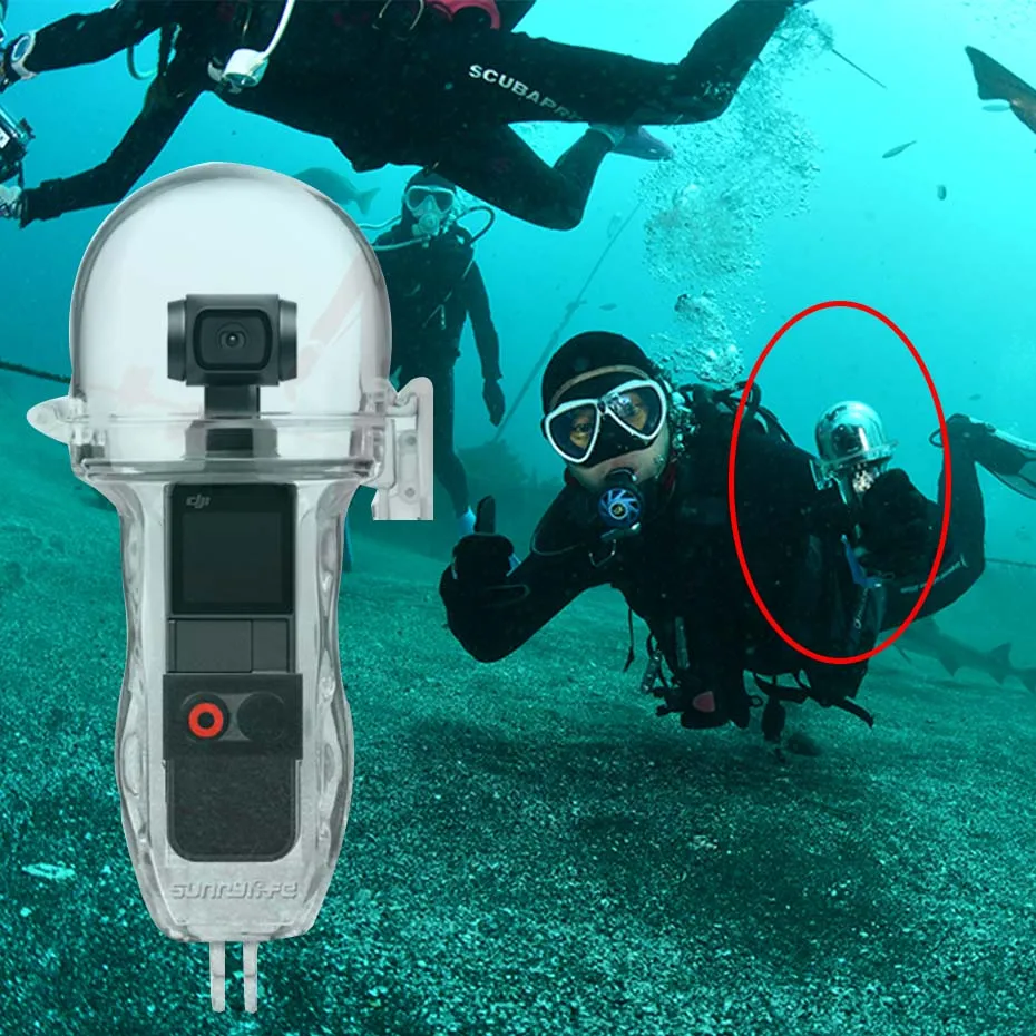 Для DJI OSMO Карманный водонепроницаемый корпус для дайвинга 60 м подводный серфинг защитная сумка ручной карданный стабилизатор крышка