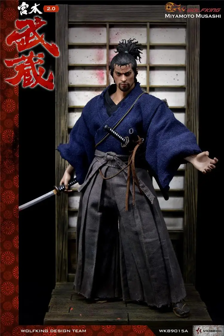 В комплекте коллекционные 1/6 весы Miyamoto Musashi 2,0 standard Ver. 1" Мужская фигурка куклы игрушки подарок Делюкс/обычное издание