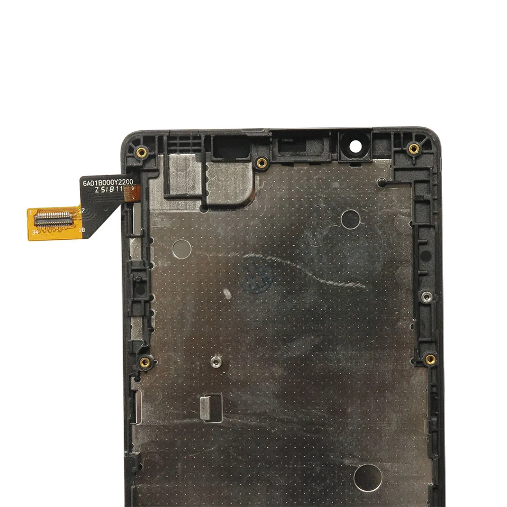 Сенсорный экран для microsoft Nokia Lumia 540 RM-1141 ЖК-дисплей кодирующий преобразователь сенсорного экрана в сборе с рамкой Запасная часть