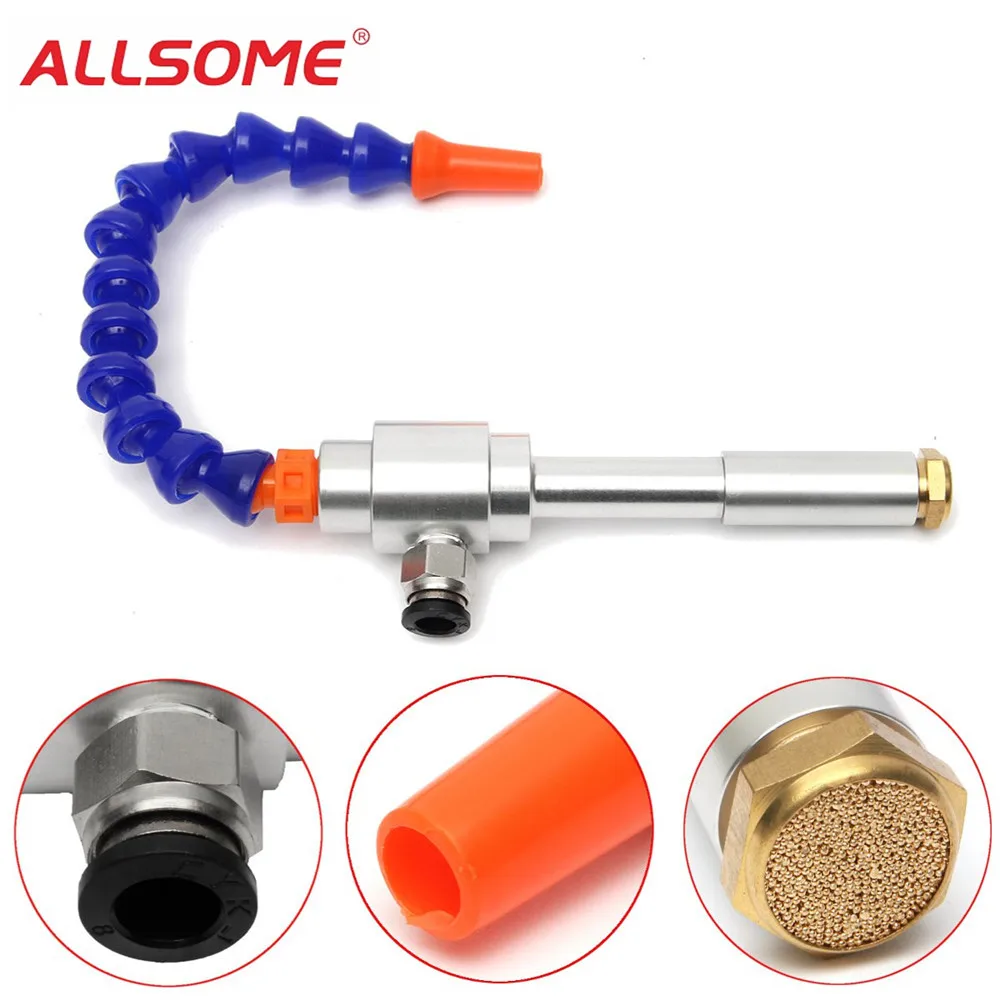 

ALLSOME 130MM Vortex Cold Air Gun Dry Cooling Airflow Machine With Flexible Tube HT1819
