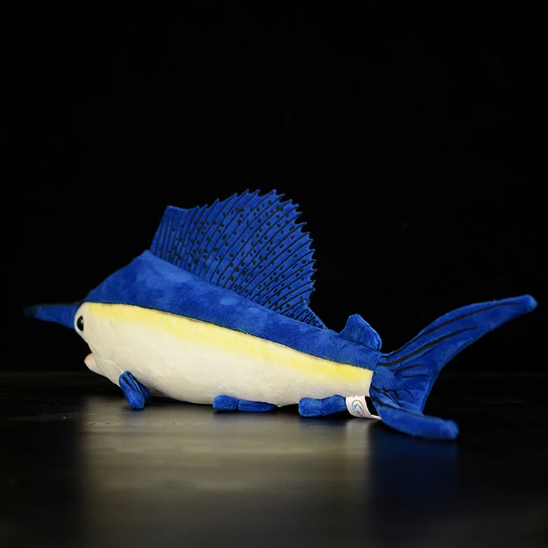 Brinquedos de Pelúcia Animais do Mar Brinquedo de Pelúcia Bonecas para o Presente das Crianças Oceano Polegada cm Longo Lifelike Sailfish Macio Huggable Peixes Sea15.7 - 40 5 Pelúcia da vida real