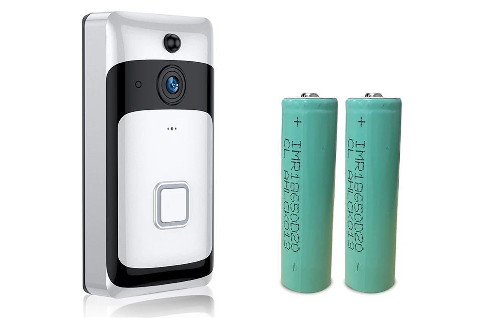 SDETER Wireelss IP wifi дверной звонок видеодомофон видео дверной звонок wifi камера ночного видения PIR сигнализация облако Android IOS дверной Звонок - Цвет: Doorbell Add Battery