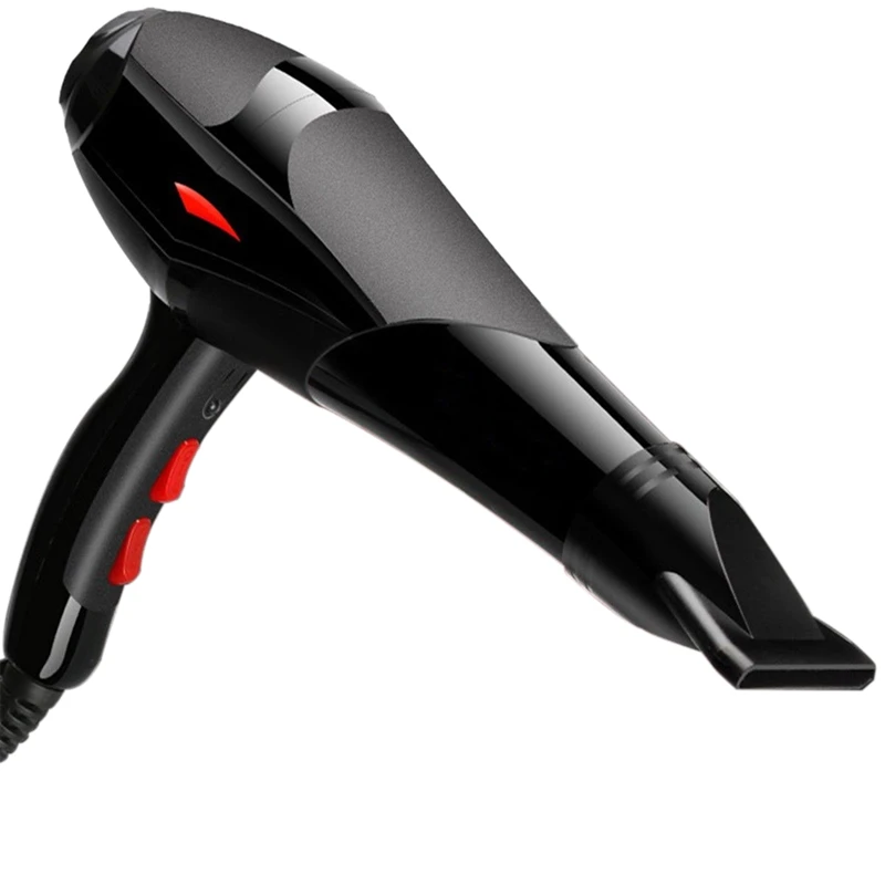 EAS-2400W Профессиональный электрический фен для волос салон 3 скорости 2 тепла парикмахерские фен ЕС Plug - Цвет: Black