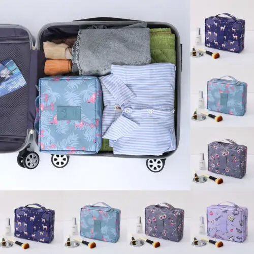 Waterproof Cosmetic Makeup Purse Wash Bags Organizer Pouch Pencil Case Travel Cosmetic Bags 2019 New