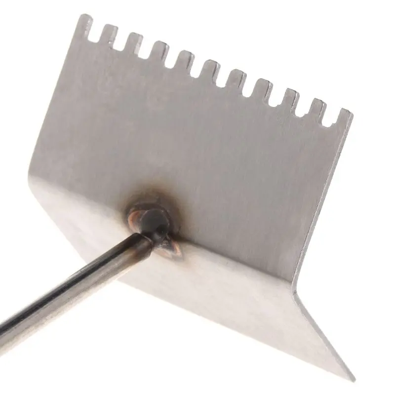 Bee Case Shovel Beekeeping Tools Cleaning Frame Cases Cleaner Scoop Beekeeper Equipment Beehive Wooden Handle Stainless Steel