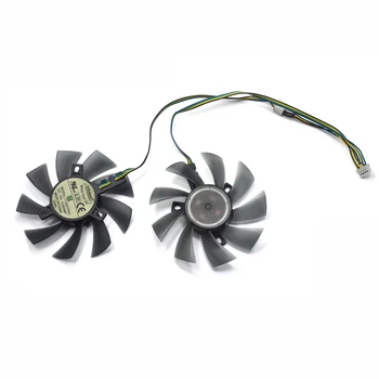 

2pcs/lot 85mm T129215SU 4Pin Two Ball-Bearing For Gigabyte GTX 580 gaming 4gb MSI RX 460 480 580 Video Card Cooler Fan