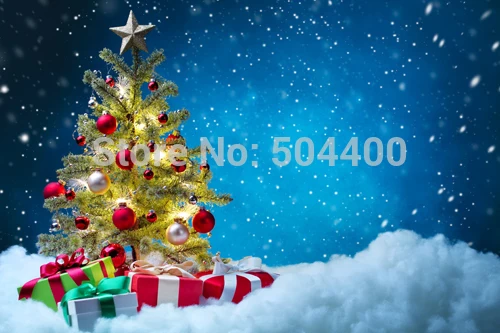 

5X7ft Art fabric photo studio newborn backdrop photography background Christmas backdrop D-3373