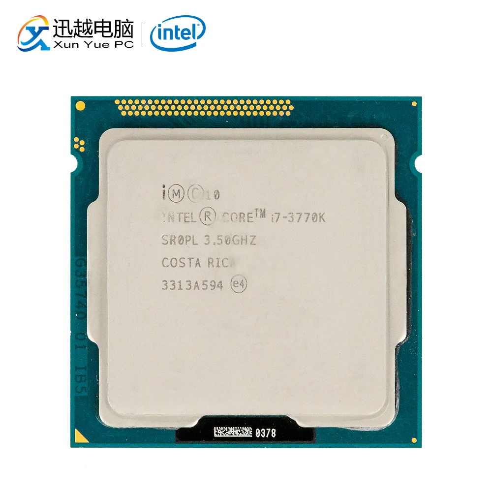 Intel Core i7-3770K настольный процессор i7 3770 K Quad-Core 3,5 ГГц 8 Мб L3 Кэш LGA 1155 сервер, используемый для Процессор Intel Core i7-3770K настольный процессор i7 3770 K Quad-Core 3,5 ГГц 8 Мб L3 Кэш LGA 1155 сервер, используемый для Процессор