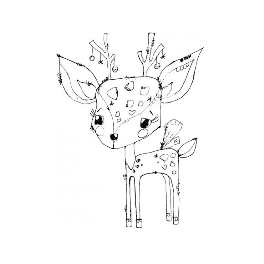 

1-7 Transparent Clear Stamps for DIY Scrapbooking/Card Making/Kids Christmas Fun Decoration Supplies