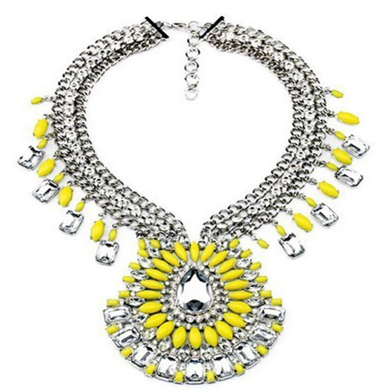 Shourouk модное преувеличенное ожерелье с кулоном для женщин массивное большое