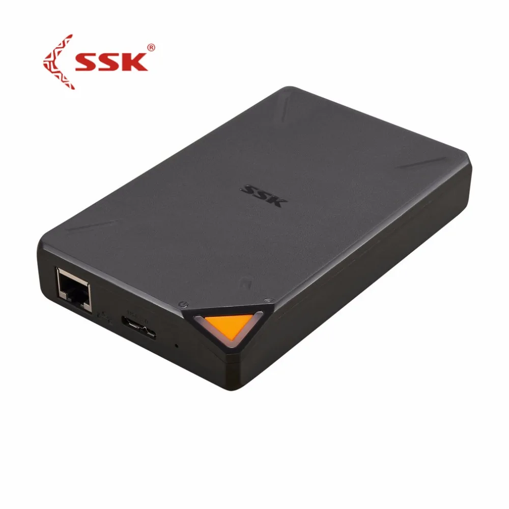 

SSK SSM-F200 WIFI External Hard Drives 1TB Built-in Battery High Capacity Hd HDD Wireless Smart Memory Hard Disk For IOS For Mac