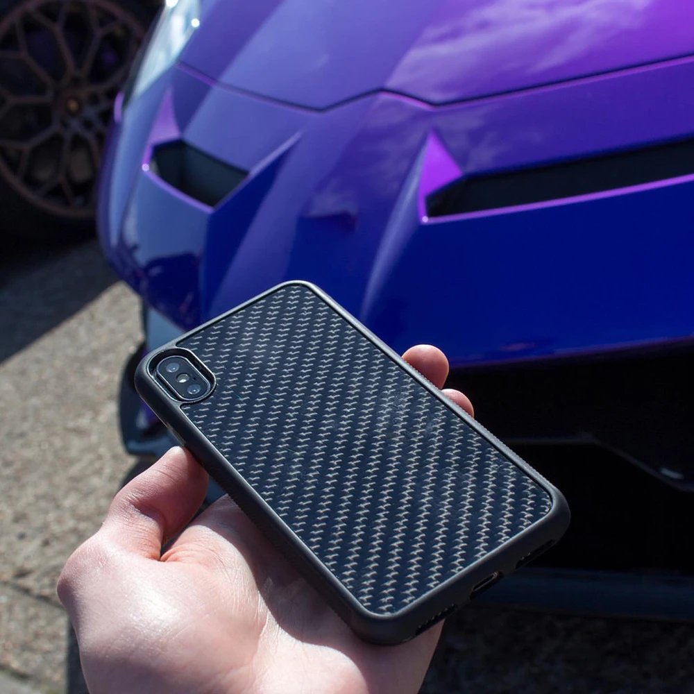 Задний Чехол из углеродного волокна для iPhone X XS XR Xs Max чехол 6 6S Plus 6s 7 8 7Plus