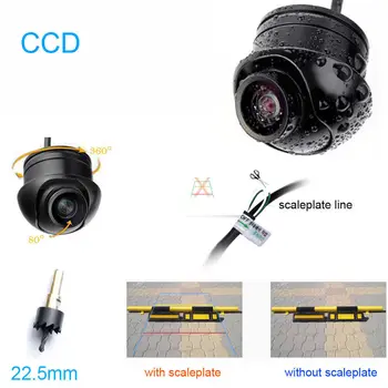 

1 HD E805 Wireless / Wired CCD 170degree Car Rear View Side Front Color Night Vison BACKUP Camera with or without marking line
