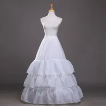 P001 High Quality White 3 Layers Ruffles font b Wedding b font Dress font b Bridal