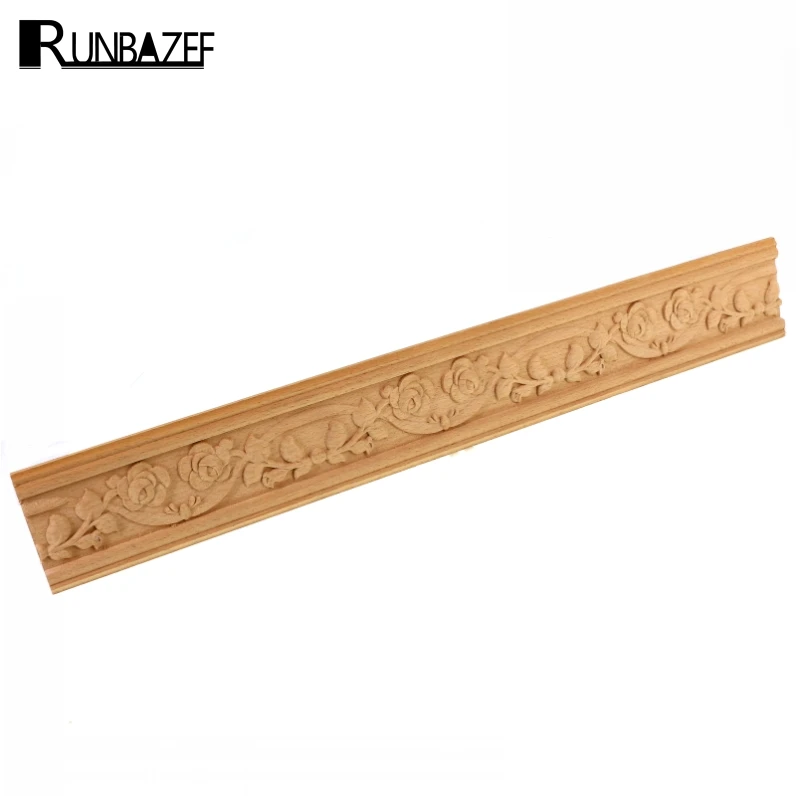 RUNBAZEF новая искусственная древесина гравировка аппликация ремесло винтажный
