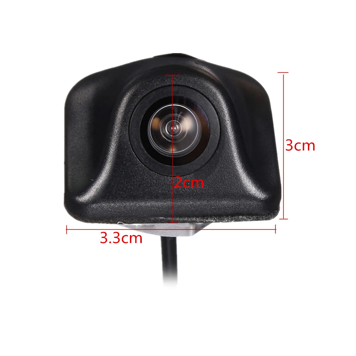 Универсальный HD CCD Автомобильная заднего вида резервирование камеры 170 градусов дублирующая для парковки заднего вида Камера для монитора gps заднего вида Камера