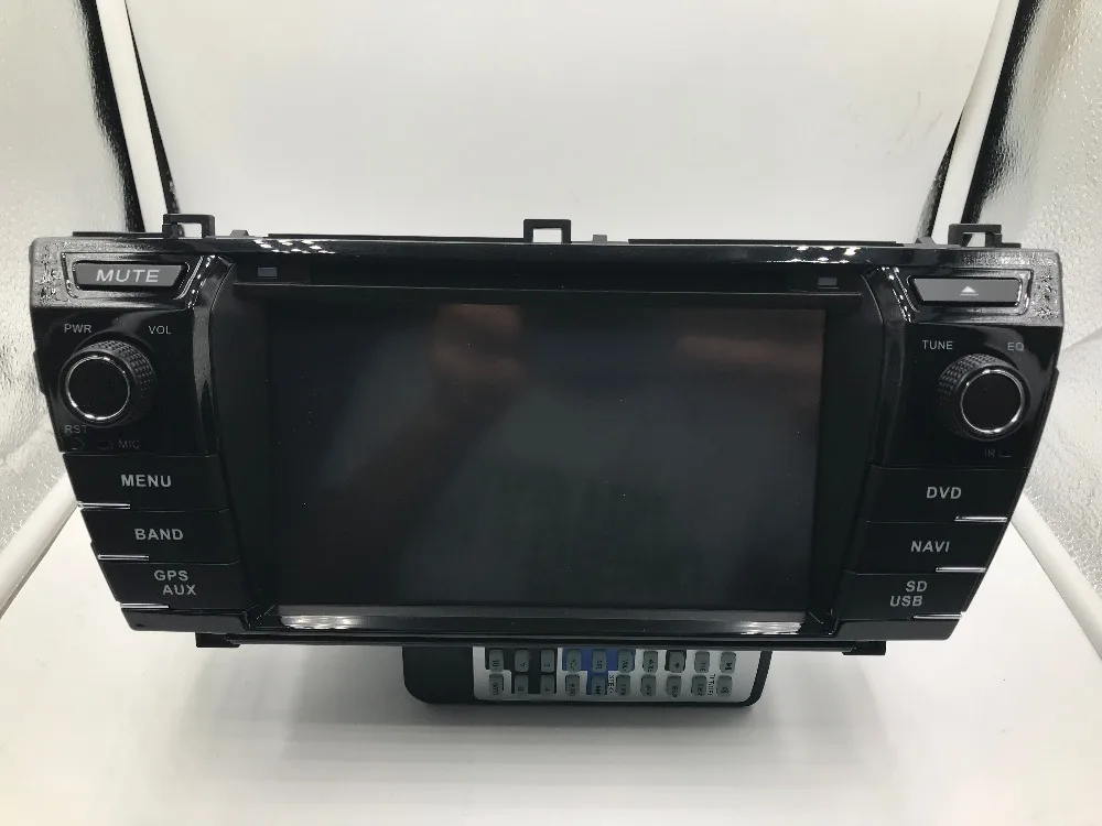 Discount BYNCG 7" 2din Android 8.0 Car DVD player FOR toyota corolla 2014-2015 with 2G RAM Wifi 3G GPS Bluetooth MP3/4 Radio touch screen 3