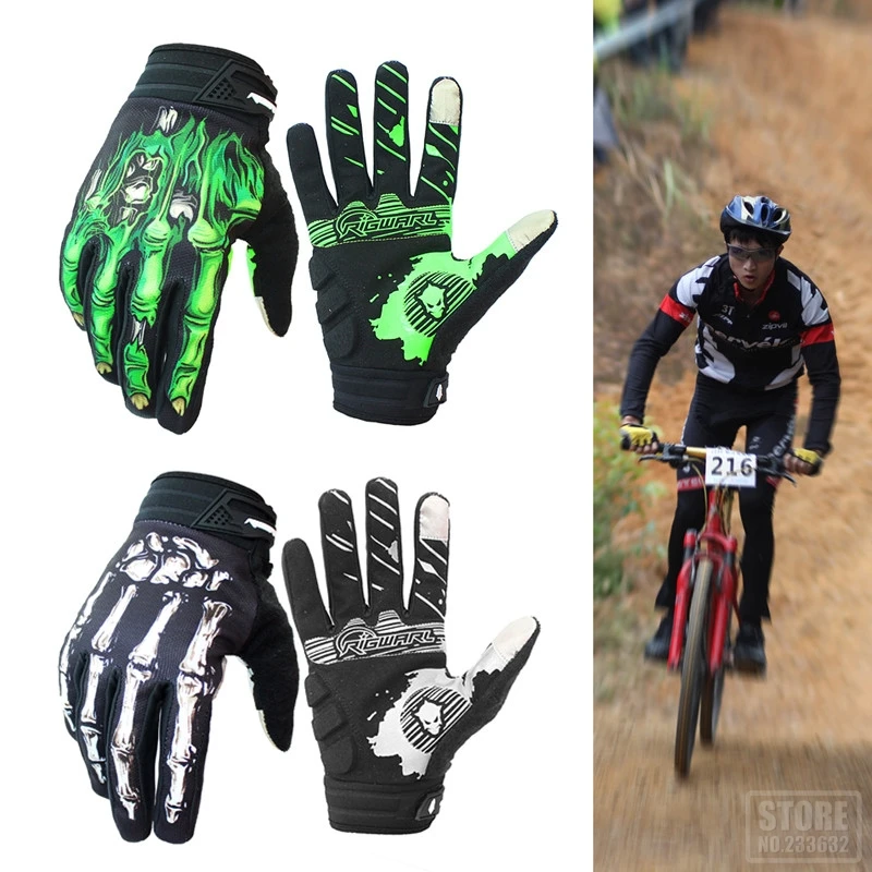 RIGWARL мотоциклетные перчатки с сенсорным экраном Guantes с печатью, мотоциклетные перчатки для мотокросса, грязного велосипеда, MTB перчатки Gant Moto перчатки