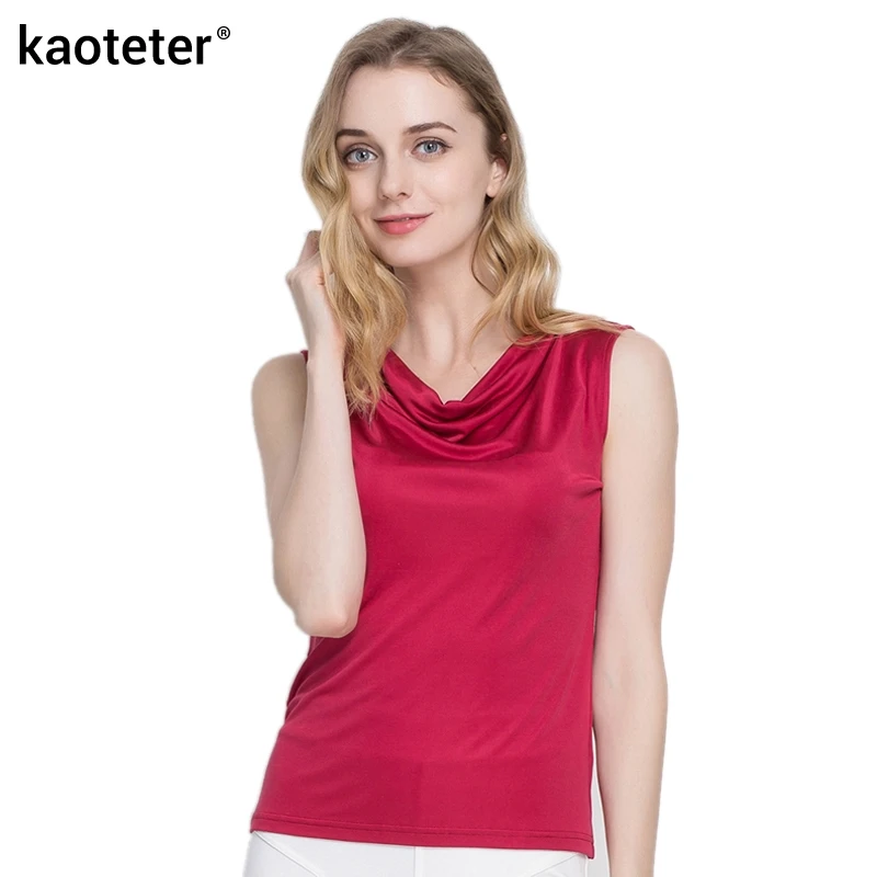 9 Popular Women's Soft Silk Nighties Designs in Trend where to see womens silk tops models