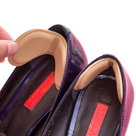2 шт липкие тканевые стельки для обуви с задним каблуком, подушечки, накладки для подушек, высокое качество, подтяжки и опоры