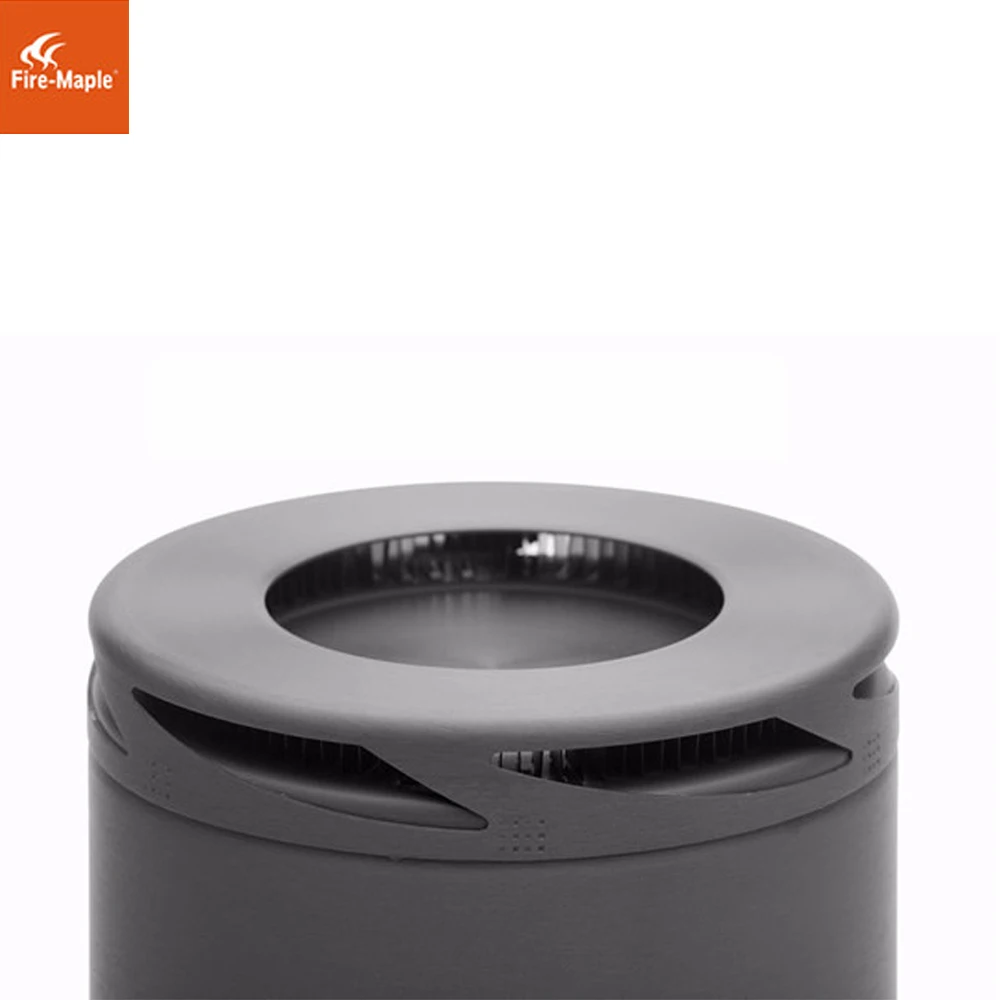 De arce de fuego al aire libre intercambiador de calor que acampa hervidor de olla de té café olla de agua 0.8L 1.5L FMC-XT1/FMC-XT2