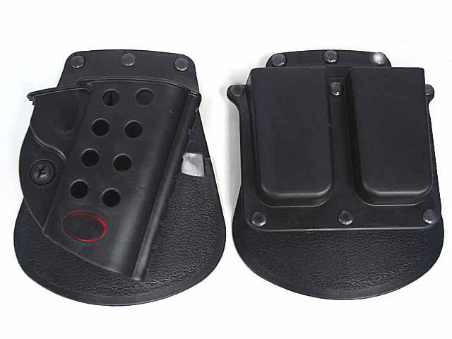 

Tactical Airsoft Holster & Mag Pouch Set For M1911 Black
