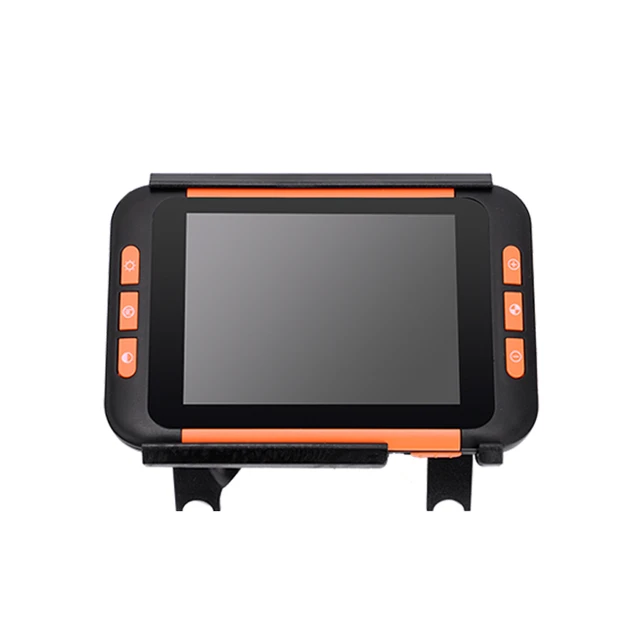 Eyoyo - Lupa digital portátil electrónica de vídeo para lectura,  visualización LCD de 3,5 pulgadas para baja visión 2x-25x, mango plegable