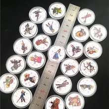 23 шт. Zelda коллекция NFC карты Amiibo 4 герои 20 сердца волк NTAG215 тег новые данные от Tagmo NS Кирби Марио Splatoon 2