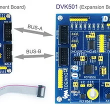 EX-F34x-Q48 Премиум# C8051F340 8051 оценки C8051F макетная плата комплект+ DVK501 Системы инструменты