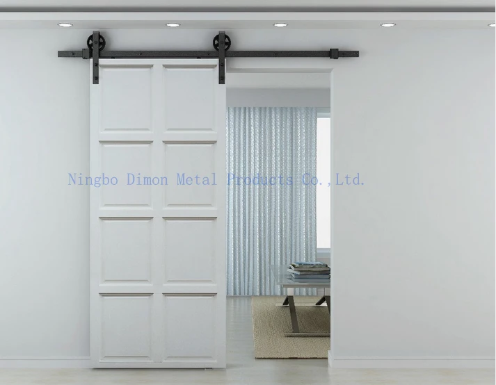 Dimon customized sliding door hardware with damper kits America style sliding door hardware DM-SDU 7210 with soft closing