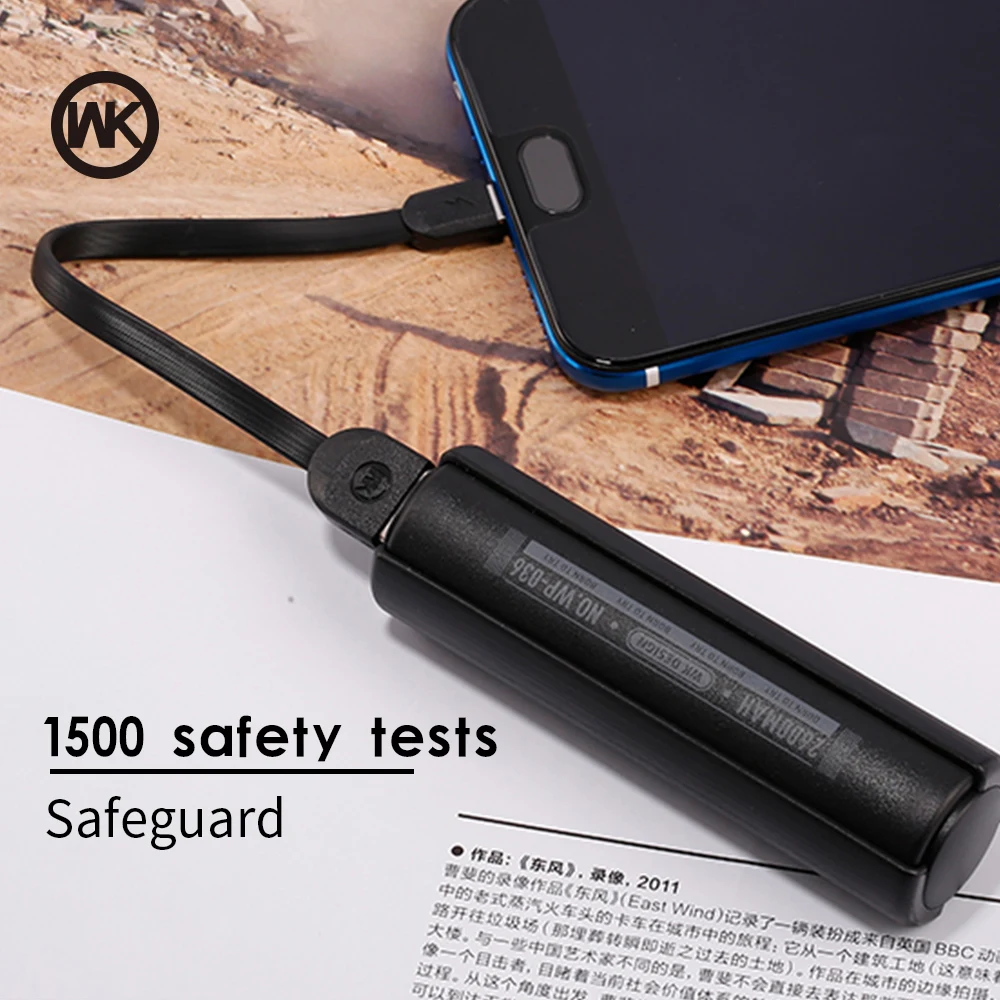 Mini PowerBank 2600mAh For Xiaomi Redmi Mi Power Bank Portable Charger 2600 mAh PoverBank For iPhone XR XS XS MAX 7 8 5 4 Phone