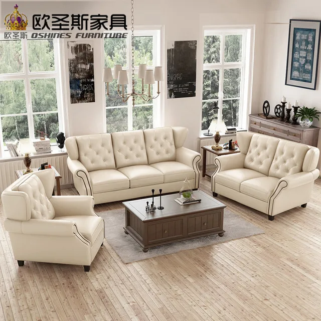 Online Shop Latest Sofa Set Designs 6 Seater American Style latest sofa set designs 6 seater American style Chesterfield new antique furniture vintage brown leather sofa set price F80A - Online Shop Latest Sofa Set Designs 6 Seater American Style