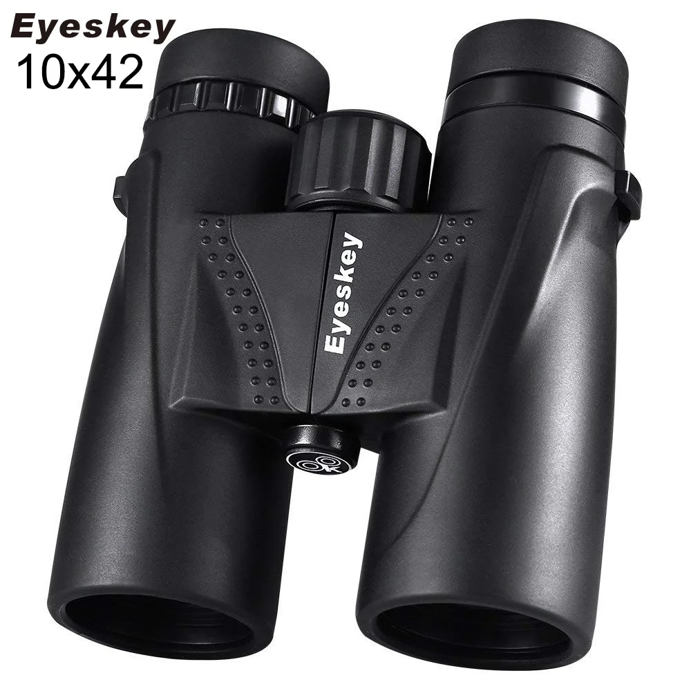 En Ligne Jumelles 10X42 étanche professionnel Camping télescope de chasse Zoom Bak4 prisme optique avec sangle jumelles