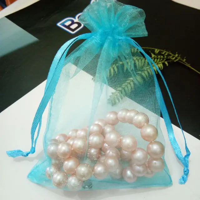 Christmas mug joy coffee ea msrp 50pcs/Lot 10x15 11x16 13x18 15x20cm Clear Organza Gift Bags Drawstring