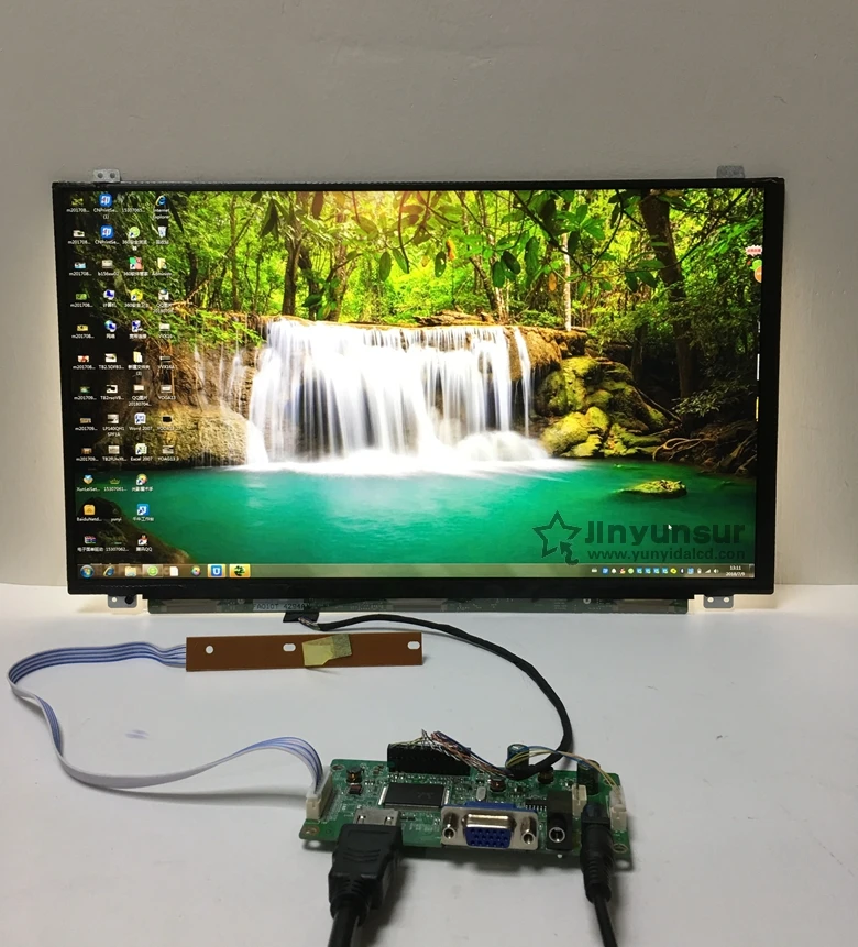 

17.3 inch 1920*1080 IPS Screen Display HDMI VGA Driver Board LCD Panel Module Monitor Laptop PC Raspberry Pi 3 Car