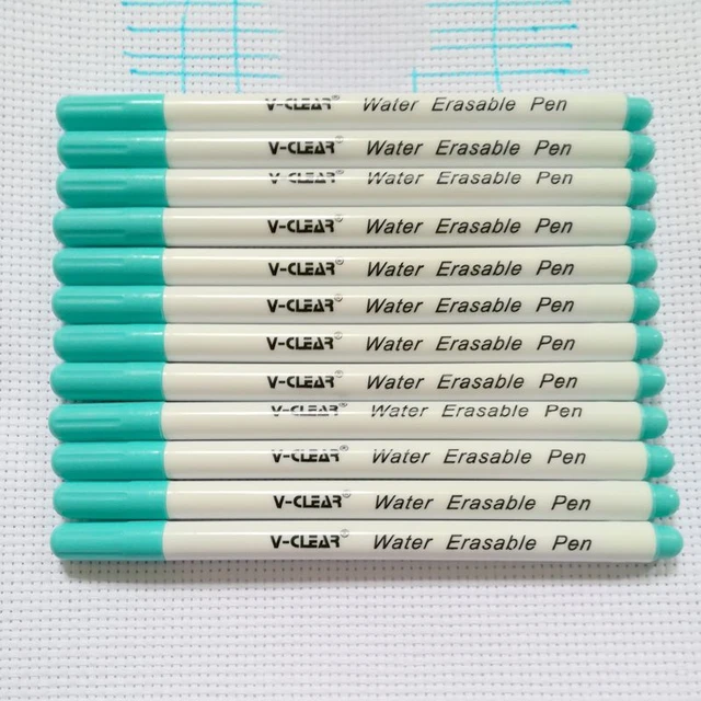 Water Erasable Fabric Marking Pen  Disappearing Ink Pen Fabric - White Ink  Marking - Aliexpress