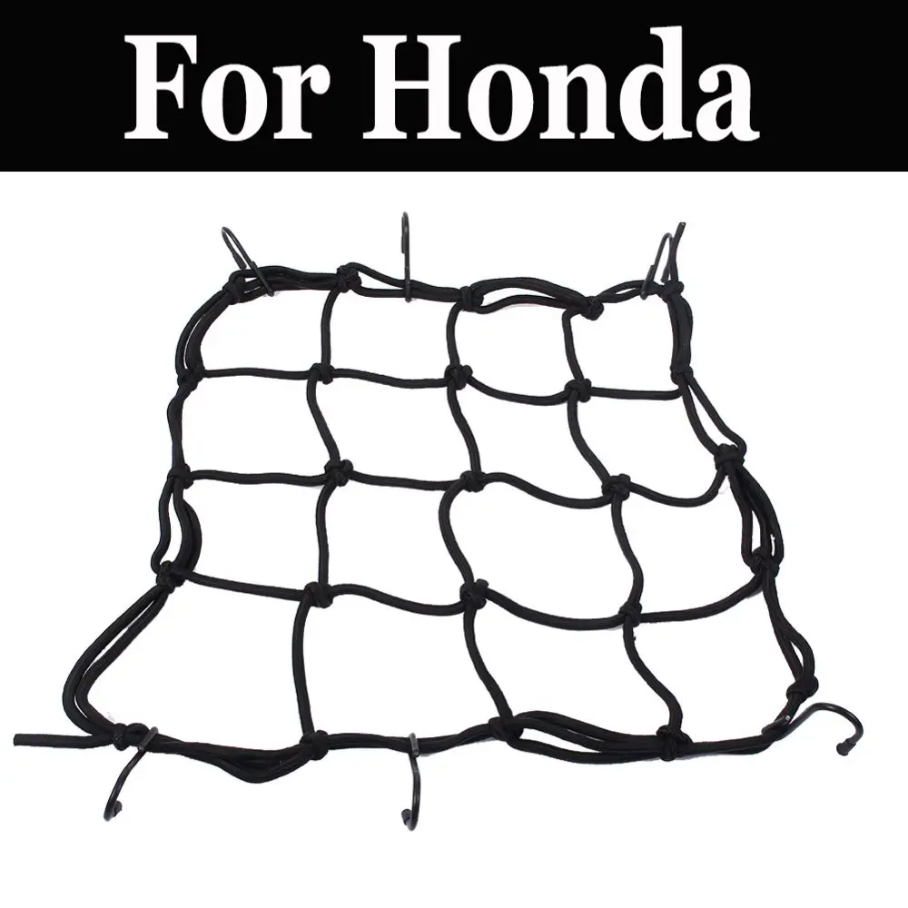 

Luggage Cargo Net Elasticated Cargo Helmet Mesh For Honda Cb 1100c 1100r 125s 1300 350 360g 400 400a T 400f 400t 450dx 450k