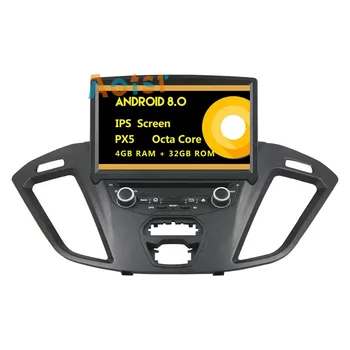 

IPS Screen Android 8.0 Car cd dvd multimedia player head unit for Ford Transit Custom 2016 GPS Navigation radio autostereo 4+32G
