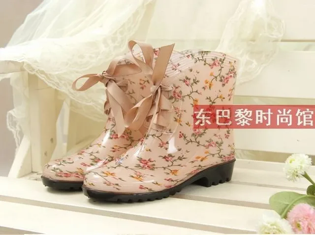 chooka butterfly rain boots