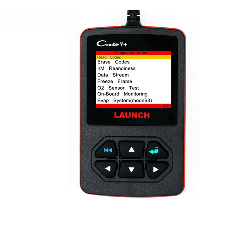 Launch Creader V + диагностический инструмент OBD2 сканер кодов CReader Plus OBDII Muilt Language