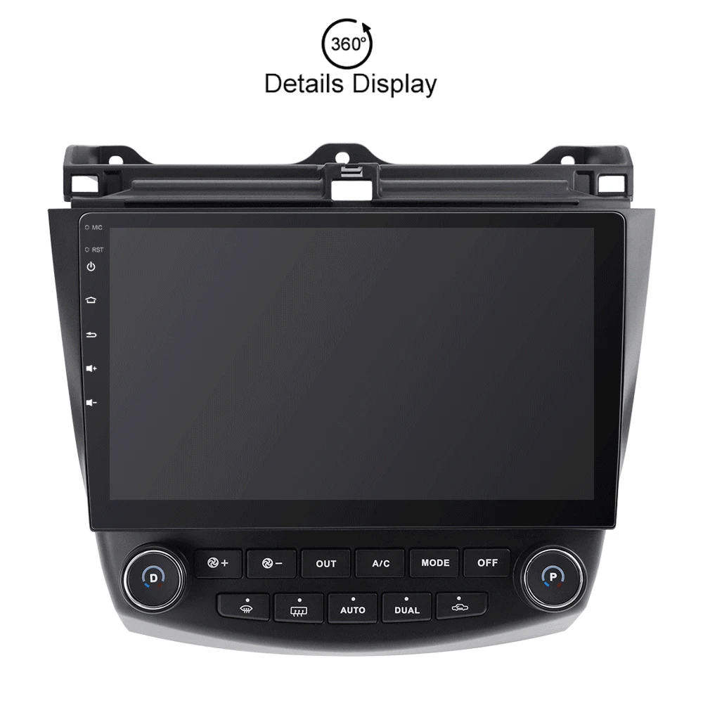 Perfect Android 9 4+64G DSP Car No DVD Player GPS navigation For Honda Accord 7 2003-2007 head unit multimedia player tape recorder 5
