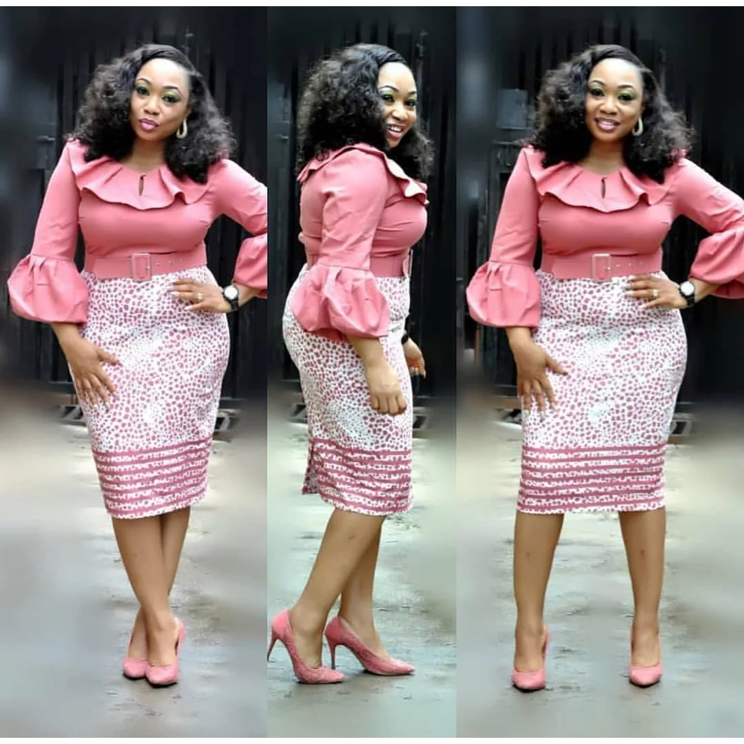 

2019 new arrival elegent african women plus size printing dress L-3XL