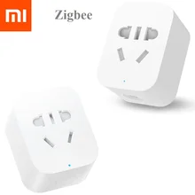 Xiaomi умный дом Mijia умная розетка Wifi розетка ZigBee Беспроводной светильник управления переключатель(должен совпадать с Xiaomi шлюз для использования