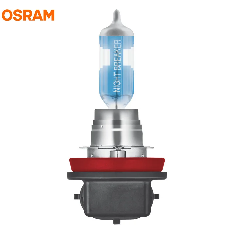 Лампа Ксеноновая OSRAM H8 12В 55 Вт Night breaker лазерной следующего поколения автомобильные галогеновые фары, противотуманные фары, лампы+ 150 ярче 64212NL, 2X