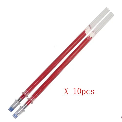 8 шт./компл. 8 видов стилей Радуга стираемая ручка, для творческого рисования гелем ручка Студенческая Канцелярия - Цвет: red refills