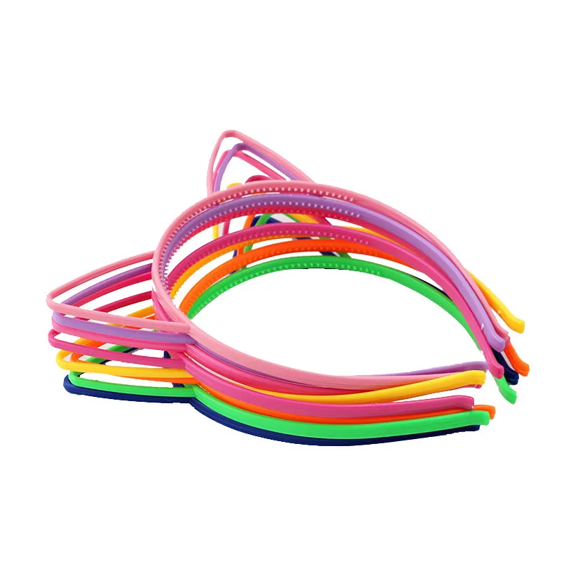 

8PCS cat ears Headband boy girl's Hair Hoop Supplies for Party AccessoriesHeadwear(Multi color)